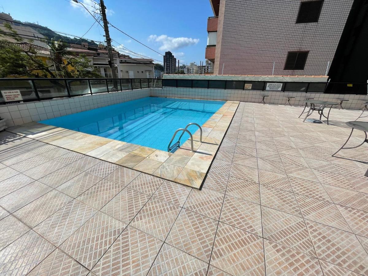 Confortavel Apartamento 1 Dorm Com Piscina E Lazer Guarujá Eksteriør bilde